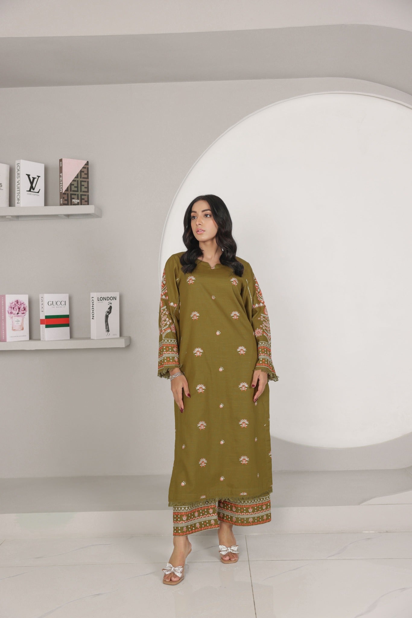 Evergreen 2- Piece Stitched Suit
