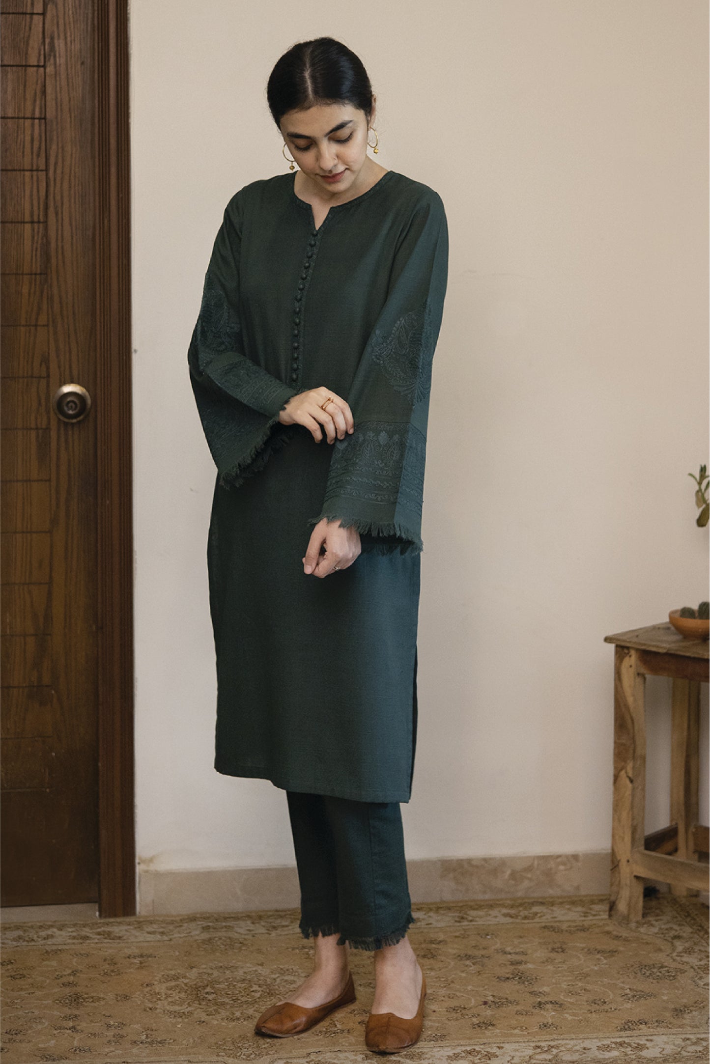 EMPIRE GREEN | 2-Piece Stitched Suit