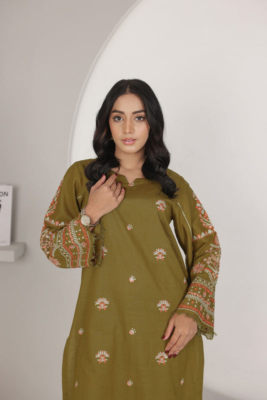 Evergreen 2- Piece Stitched Suit