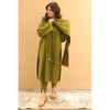 Green Elegance | 3-Piece Stitched Suit
