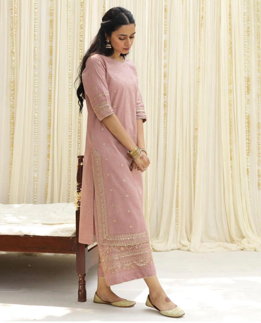 Rosy Vintage 3-Piece Suit