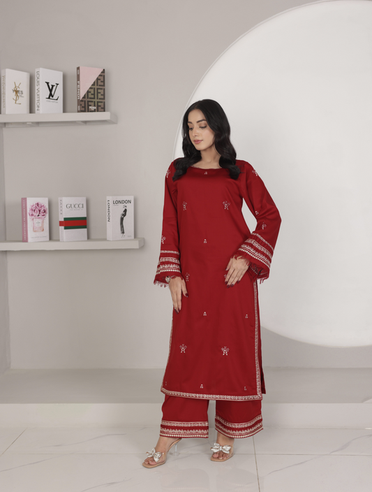 Mohagany – A Symbol of Elegance 2-Piece stitched Suit